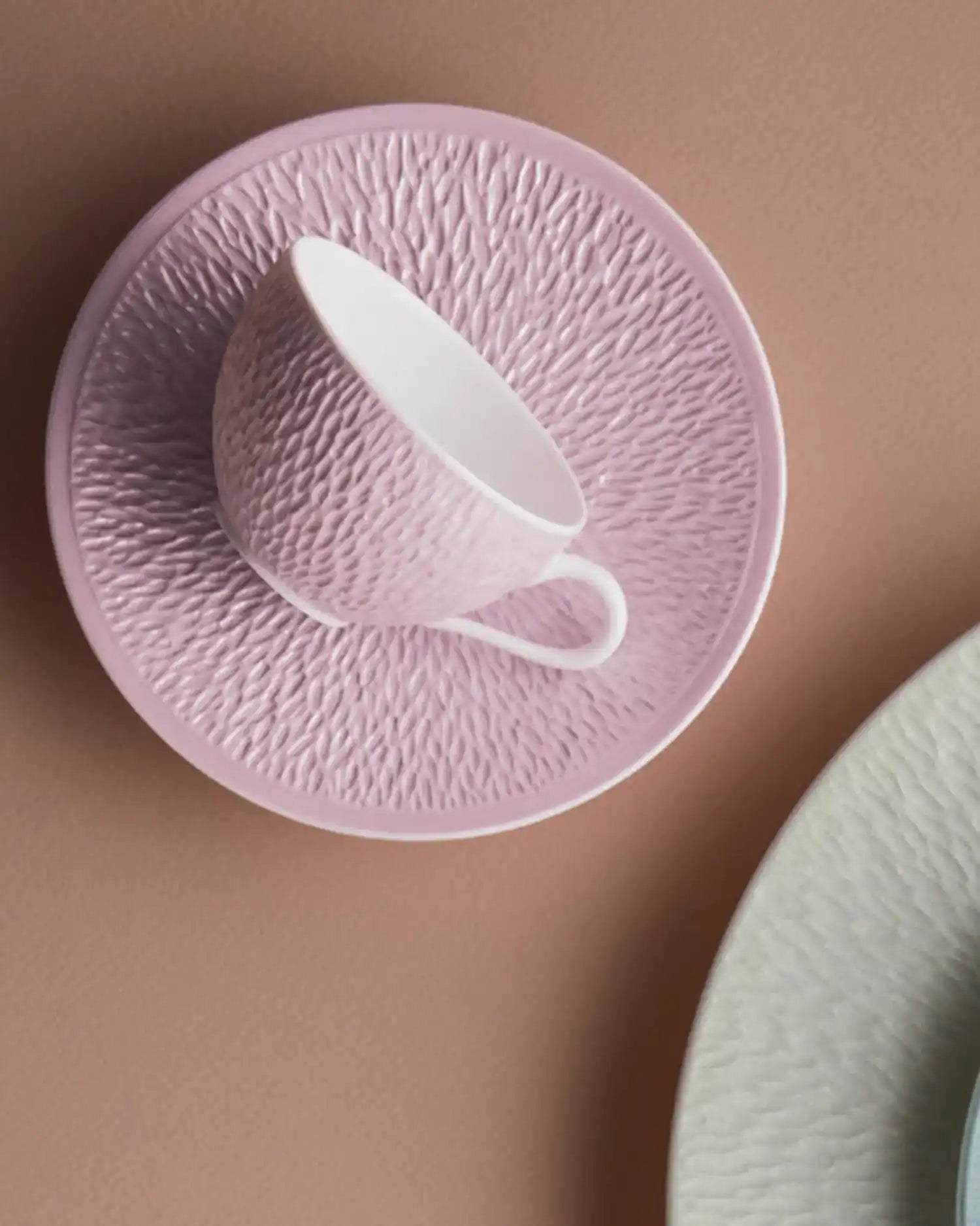 Raynaud Minéral coffee cup with saucer in Limoges porcelain with coloured decoration - Buy now on ShopDecor - Discover the best products by RAYNAUD design