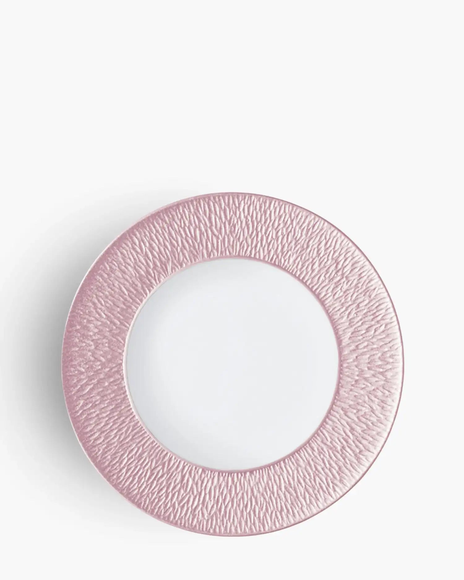 Raynaud Minéral coupe dinner plate in Limoges porcelain with coloured decoration Nacre iridescent mother of pearl ∅ 32 cm - Buy now on ShopDecor - Discover the best products by RAYNAUD design