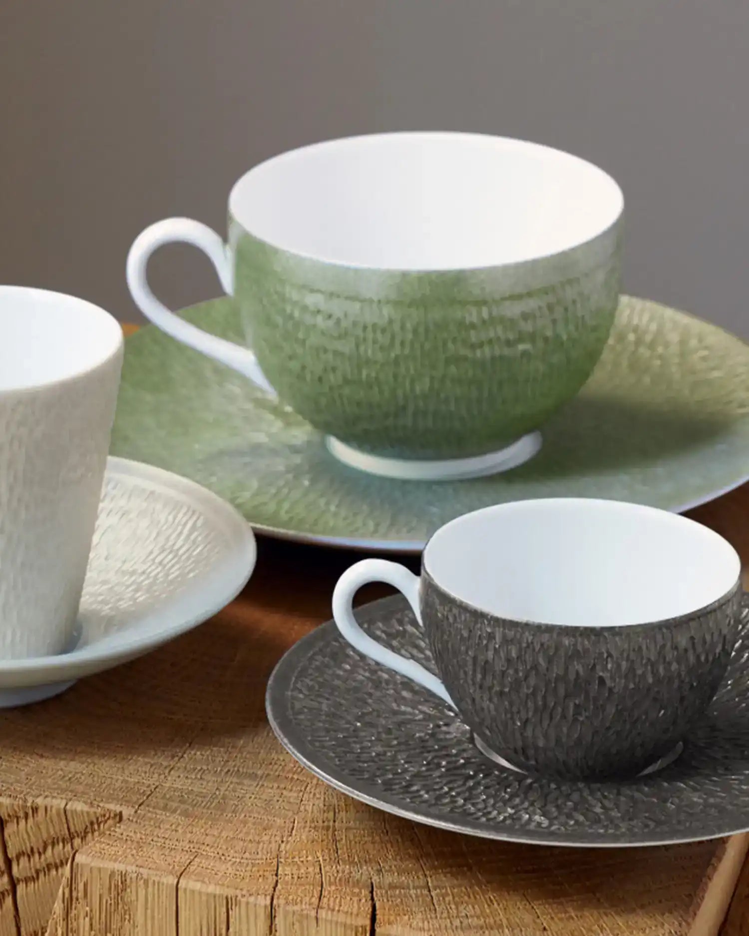 Raynaud Minéral coffee cup with saucer in Limoges porcelain with coloured decoration - Buy now on ShopDecor - Discover the best products by RAYNAUD design