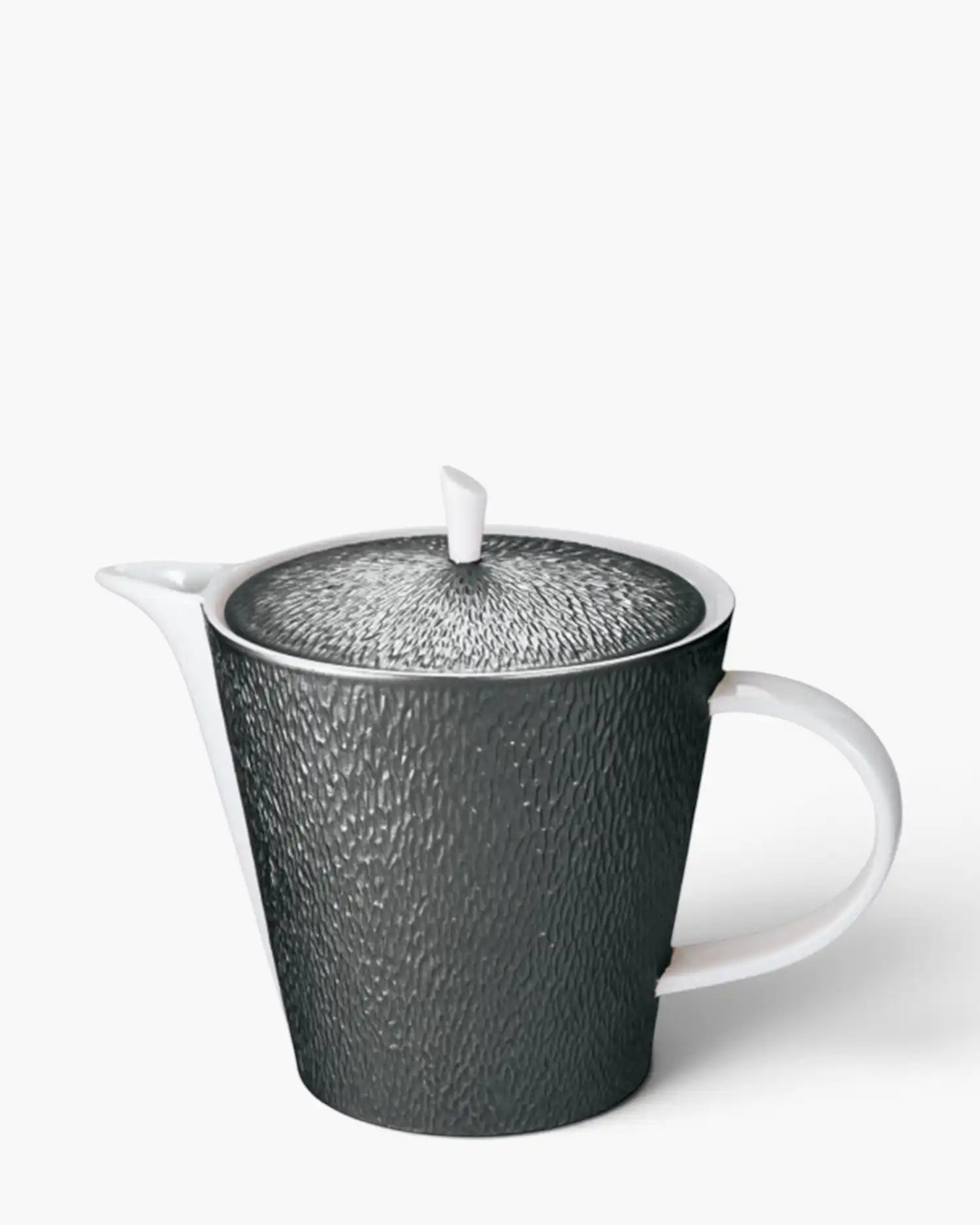 Raynaud Minéral tea/coffee pot in Limoges porcelain with coloured decoration Iridescent black 81 cl - Buy now on ShopDecor - Discover the best products by RAYNAUD design