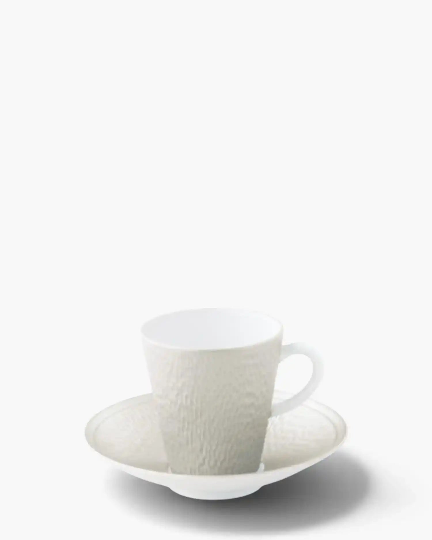 Raynaud Minéral coffee cup with saucer in Limoges porcelain with coloured decoration Iridescent pearl Coffee - Buy now on ShopDecor - Discover the best products by RAYNAUD design