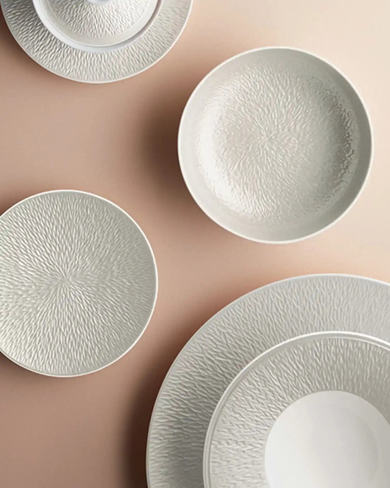 Raynaud Minéral deep plate in Limoges porcelain with coloured decoration - Buy now on ShopDecor - Discover the best products by RAYNAUD design