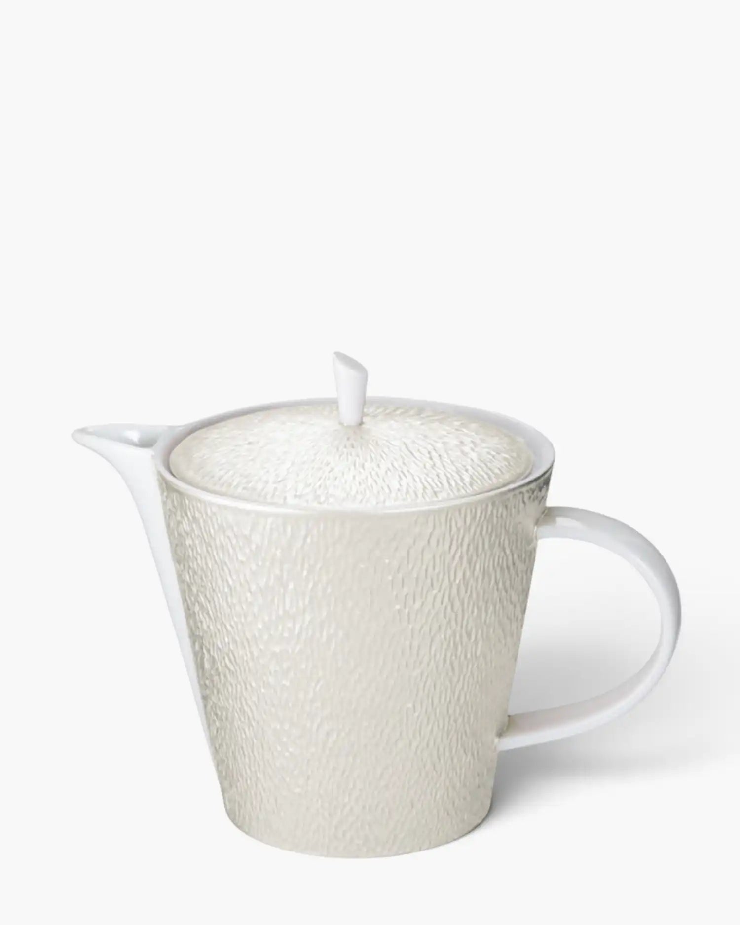 Raynaud Minéral tea/coffee pot in Limoges porcelain with coloured decoration Iridescent pearl 81 cl - Buy now on ShopDecor - Discover the best products by RAYNAUD design