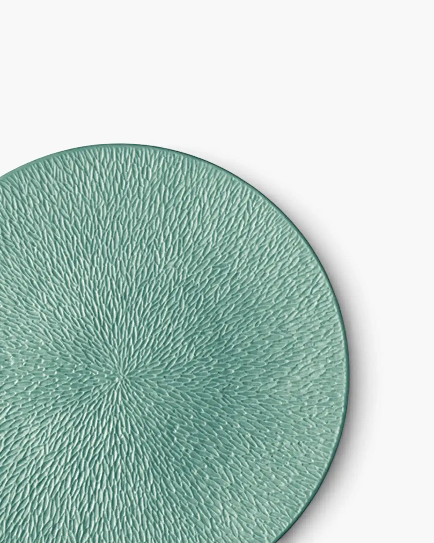 Raynaud Minéral fully engraved coupe dinner plate in Limoges porcelain with coloured decoration - Buy now on ShopDecor - Discover the best products by RAYNAUD design
