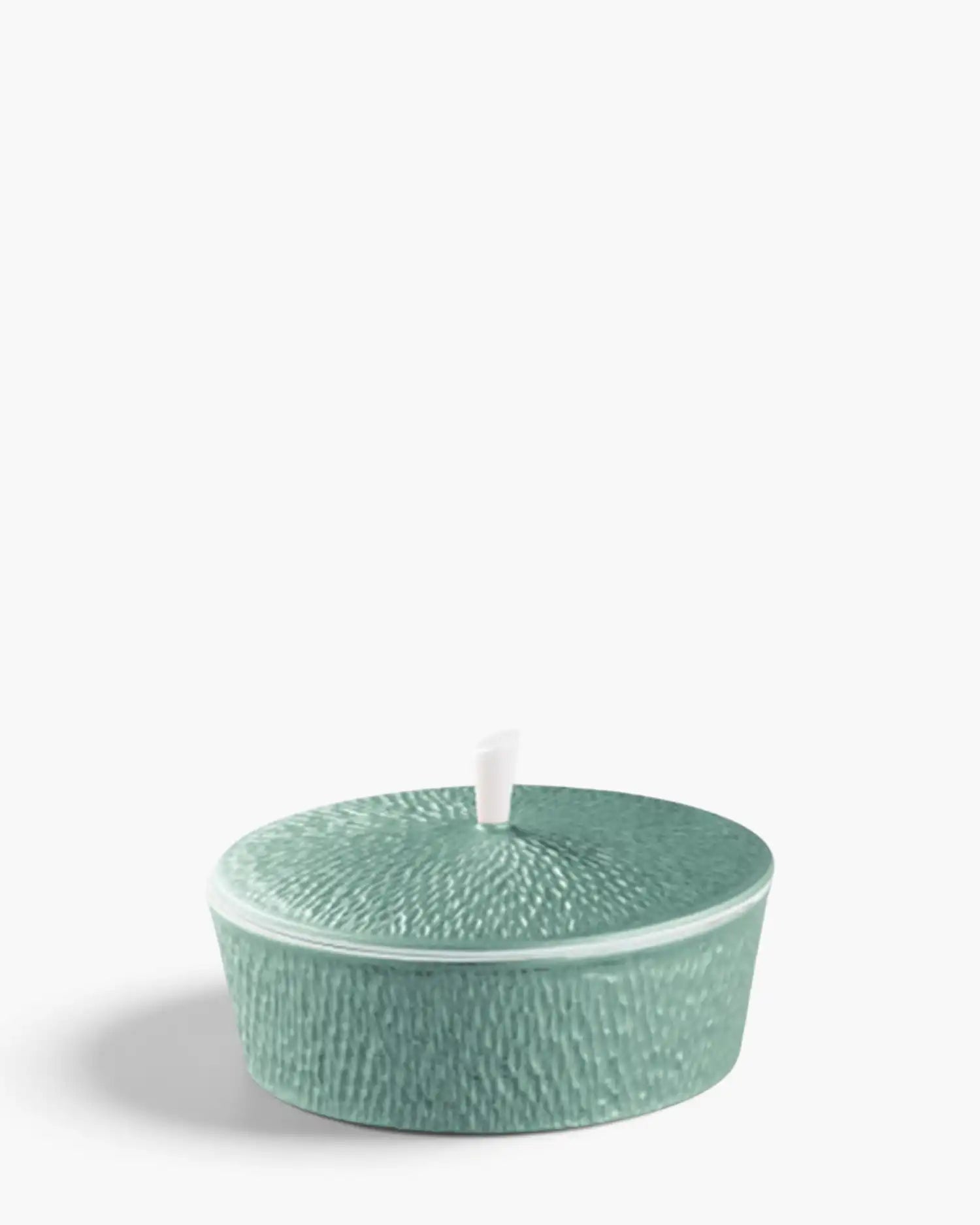 Raynaud Minéral sugar bowl in Limoges porcelain with coloured decoration Iridescent turquoise - Buy now on ShopDecor - Discover the best products by RAYNAUD design