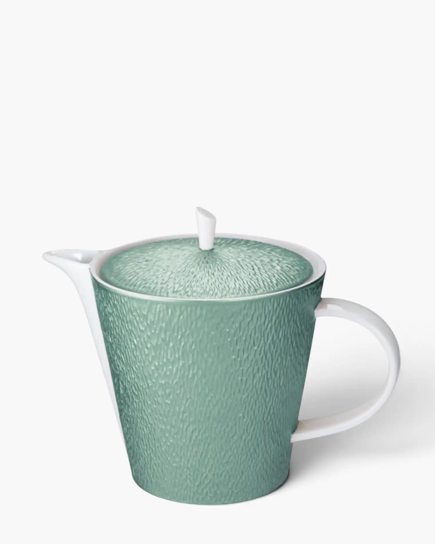 Raynaud Minéral tea/coffee pot in Limoges porcelain with coloured decoration Iridescent turquoise 81 cl - Buy now on ShopDecor - Discover the best products by RAYNAUD design