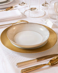 Raynaud Oskar coupe deep plate in Limoges porcelain - Buy now on ShopDecor - Discover the best products by RAYNAUD design
