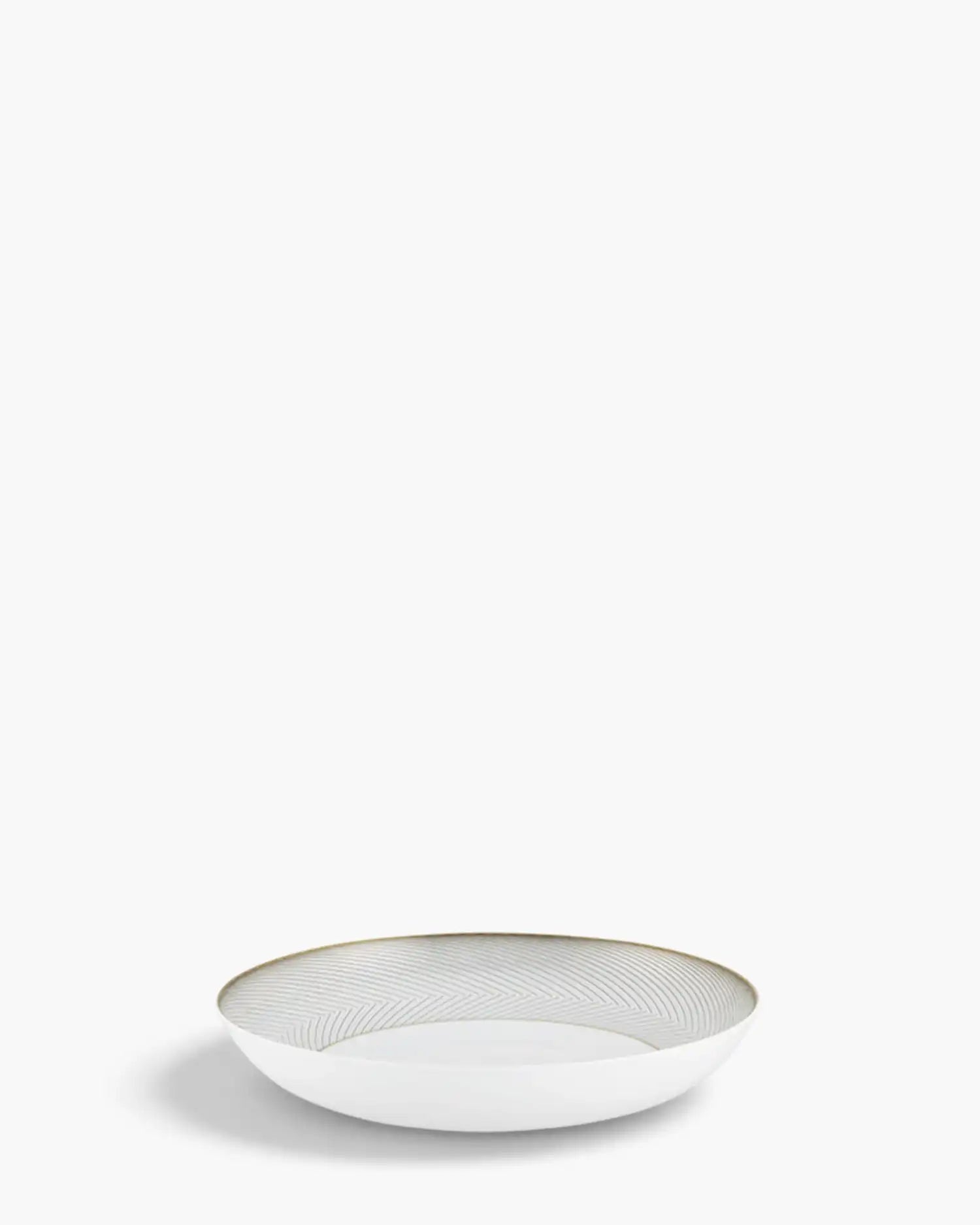 Raynaud Oskar coupe deep plate in Limoges porcelain Motive 4 ∅ 22 cm - Buy now on ShopDecor - Discover the best products by RAYNAUD design