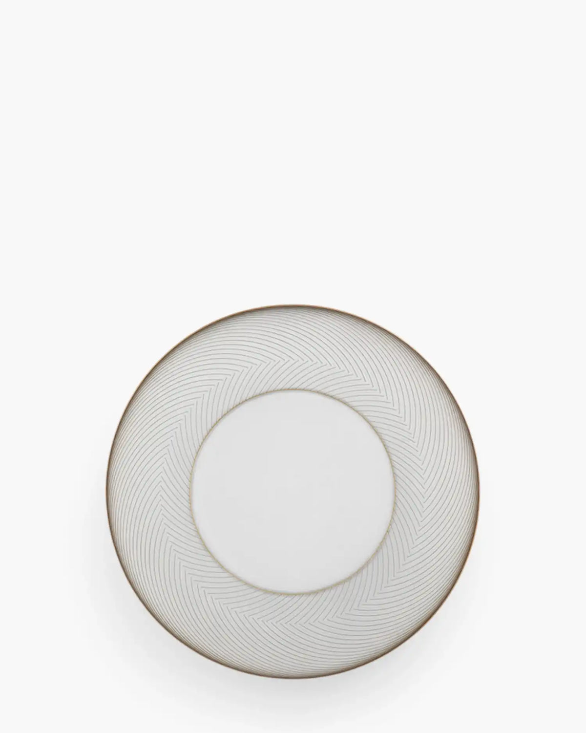 Raynaud Oskar coupe dinner plate in Limoges porcelain Motive 4 ∅ 27 cm - Buy now on ShopDecor - Discover the best products by RAYNAUD design