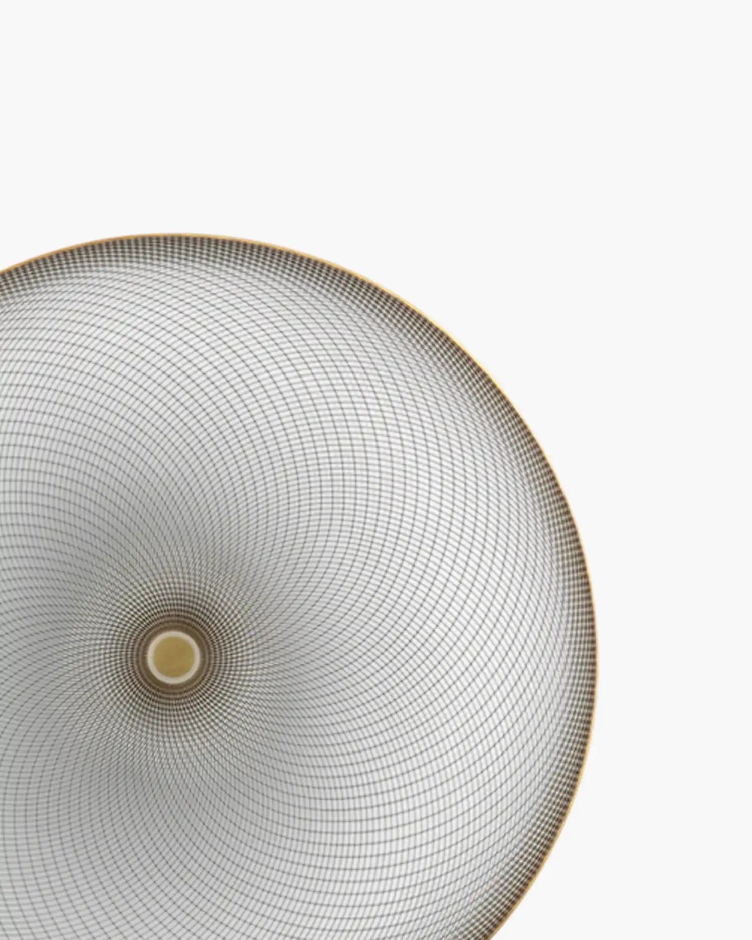 Raynaud Oskar coupe dinner plate in Limoges porcelain - Buy now on ShopDecor - Discover the best products by RAYNAUD design