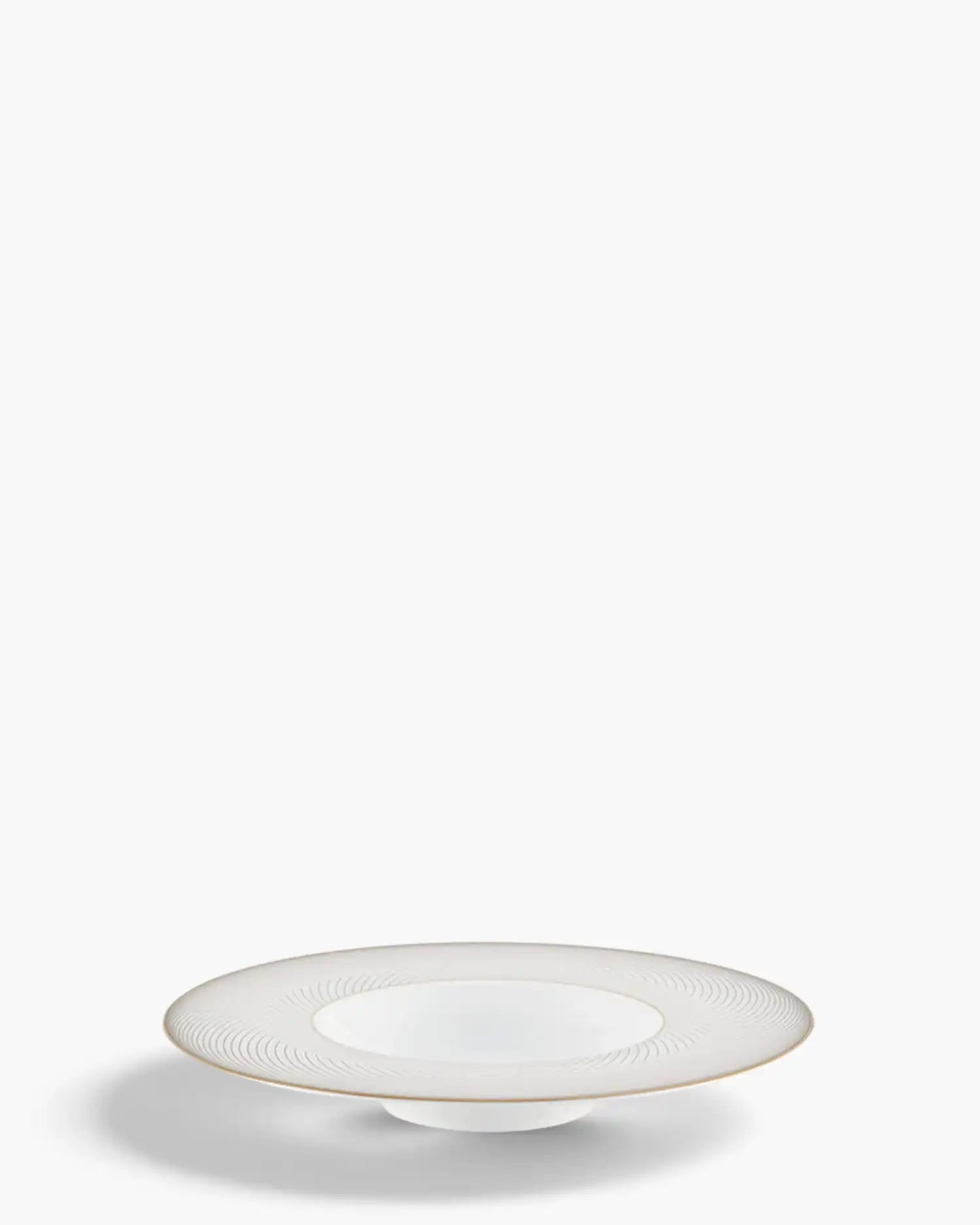 Raynaud Oskar rim deep plate in Limoges porcelain Motive 4 ∅ 27 cm - Buy now on ShopDecor - Discover the best products by RAYNAUD design