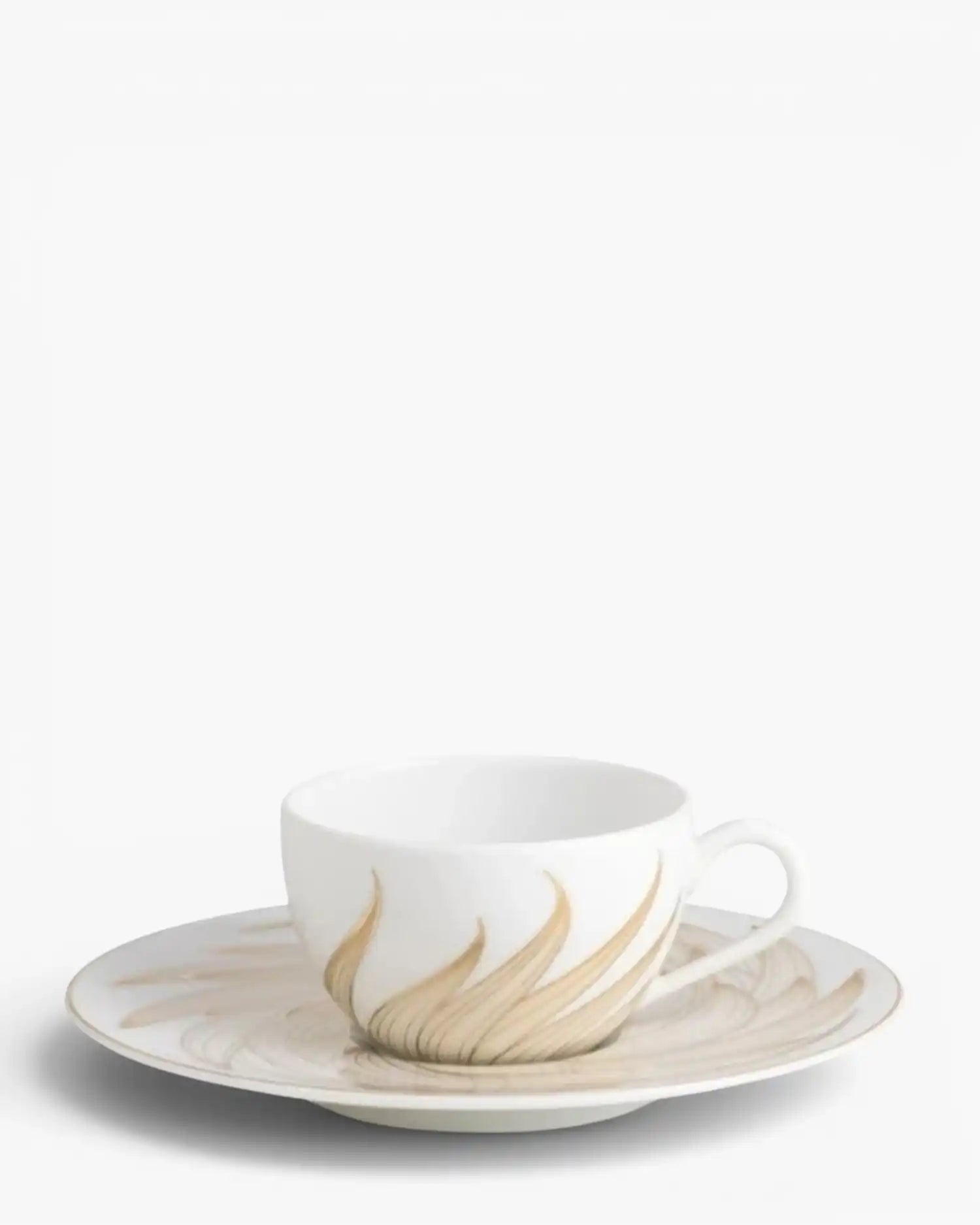 Raynaud Phénix coffee cup with saucer in Limoges porcelain with gold decoration Moka - Buy now on ShopDecor - Discover the best products by RAYNAUD design