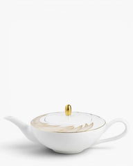 Raynaud Phénix teapot in Limoges porcelain with gold decoration 40 cl - Buy now on ShopDecor - Discover the best products by RAYNAUD design