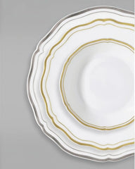 Raynaud Polka deep plate in Limoges porcelain - Buy now on ShopDecor - Discover the best products by RAYNAUD design