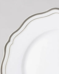 Raynaud Polka rim presentation plate in Limoges porcelain - Buy now on ShopDecor - Discover the best products by RAYNAUD design