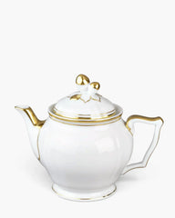 Raynaud Polka teapot in Limoges porcelain Gold 80 cl - Buy now on ShopDecor - Discover the best products by RAYNAUD design