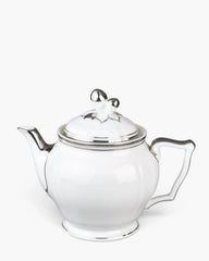 Raynaud Polka teapot in Limoges porcelain Platinum 80 cl - Buy now on ShopDecor - Discover the best products by RAYNAUD design