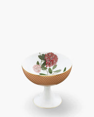 Raynaud Trésor Fleuri sundae cup in Limoges porcelain with coloured decoration Beige Rhododendron - Buy now on ShopDecor - Discover the best products by RAYNAUD design
