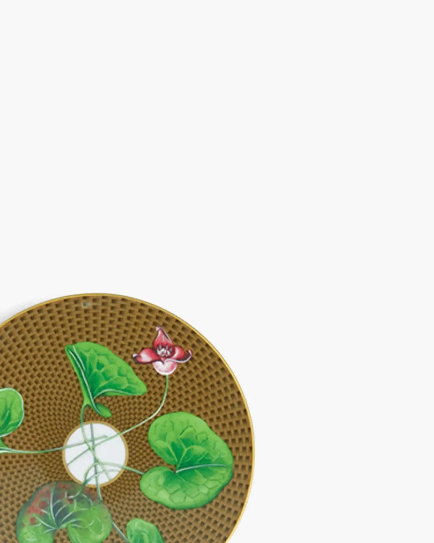 Raynaud Trésor Fleuri coupe dinner plate in Limoges porcelain with coloured decoration - Buy now on ShopDecor - Discover the best products by RAYNAUD design