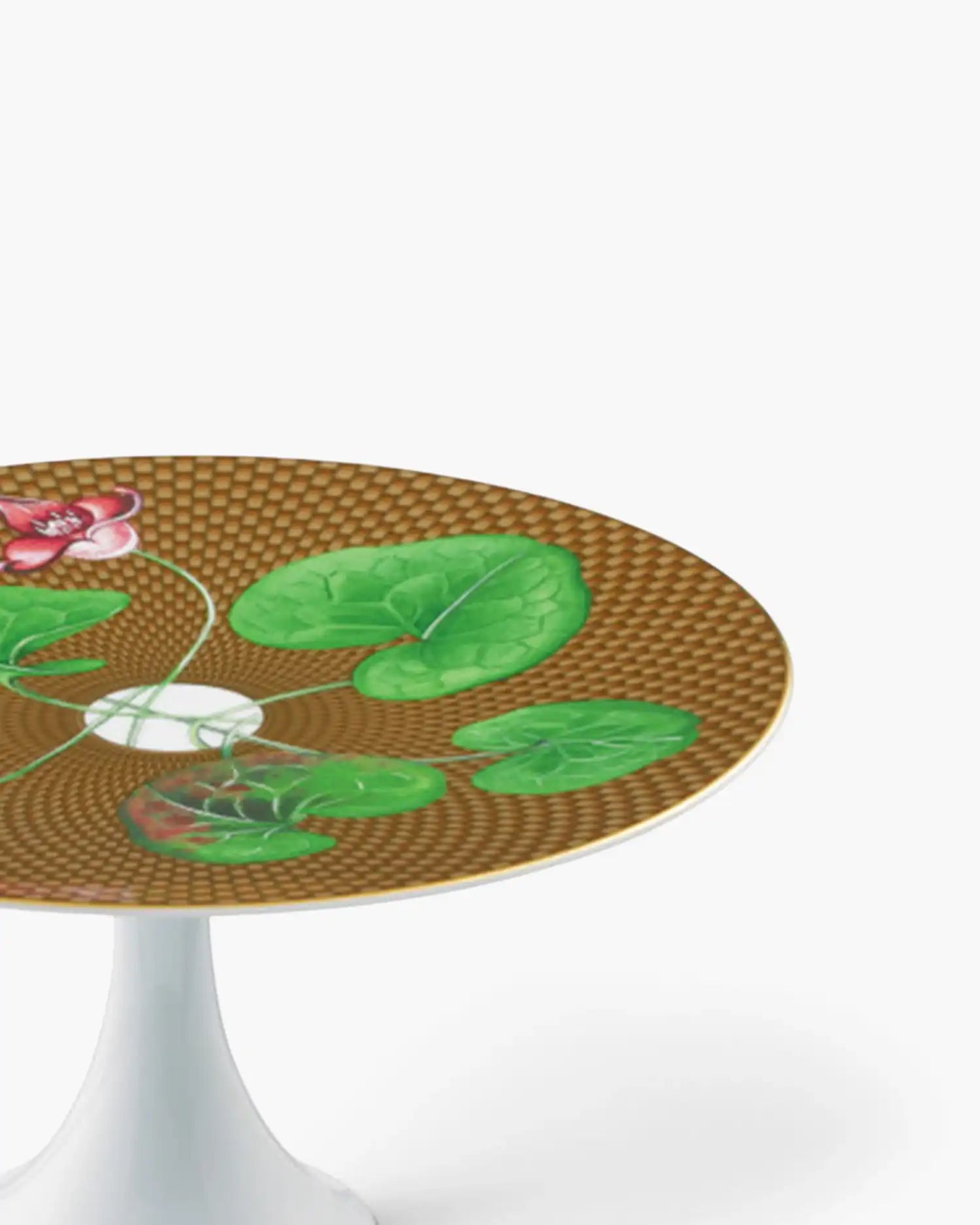 Raynaud Trésor Fleuri petit four stand with gift box in Limoges porcelain with coloured decoration - Buy now on ShopDecor - Discover the best products by RAYNAUD design