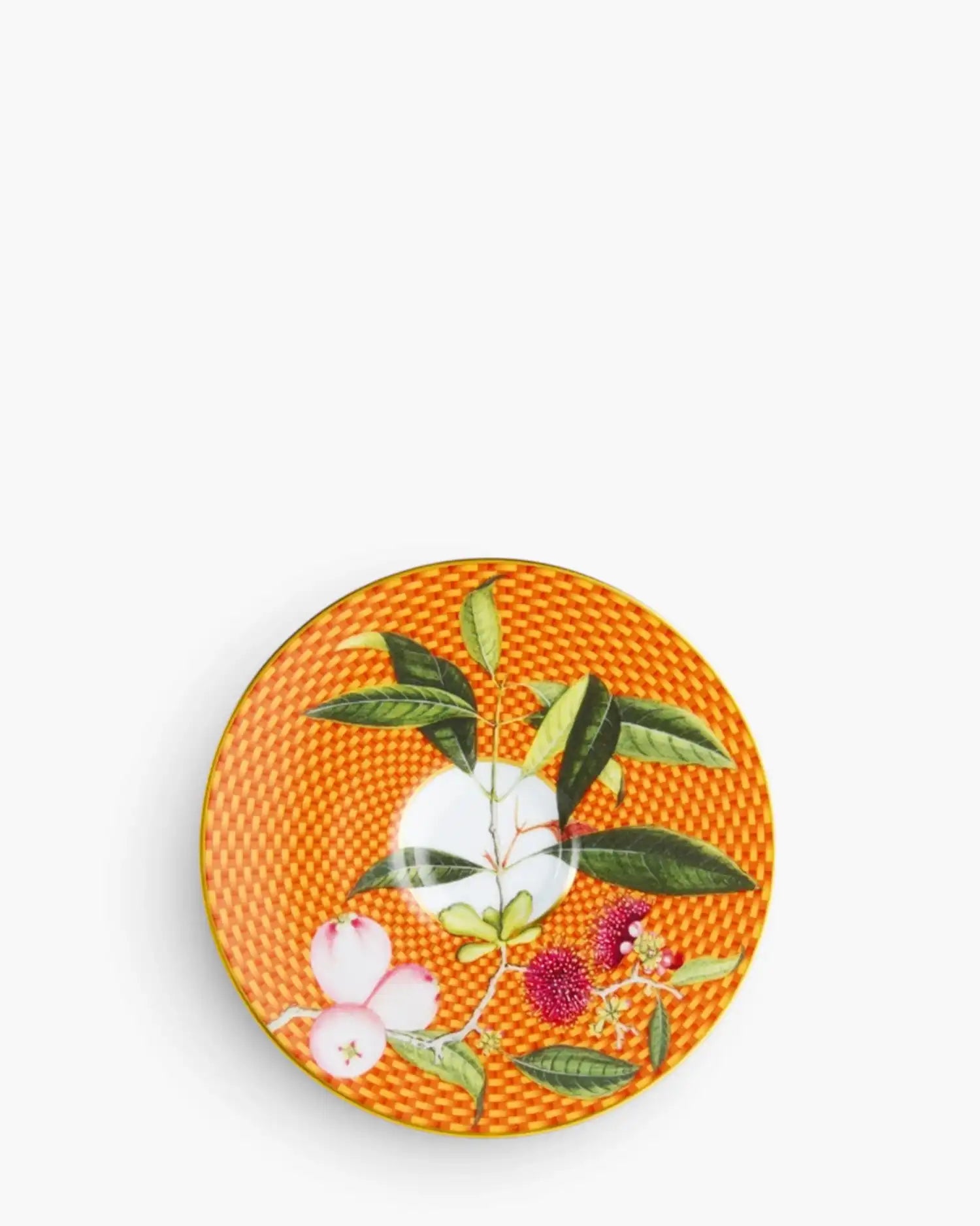 Raynaud Trésor Fleuri coffee cup with saucer in Limoges porcelain with coloured decoration - Buy now on ShopDecor - Discover the best products by RAYNAUD design