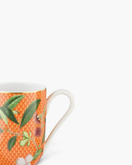 Raynaud Trésor Fleuri mug in Limoges porcelain with coloured decoration - Buy now on ShopDecor - Discover the best products by RAYNAUD design