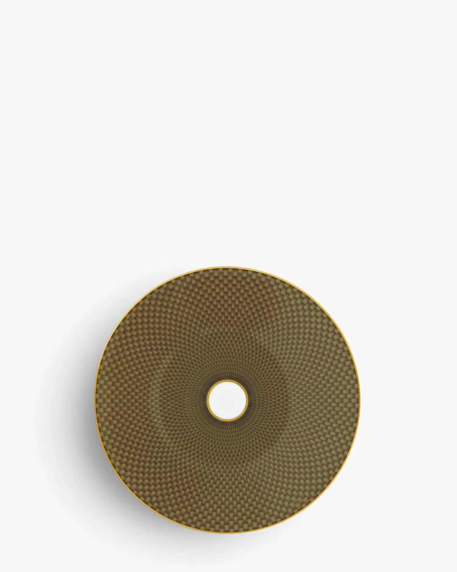 Raynaud Trésor coupe dinner plate in Limoges porcelain with coloured decoration Brown Trésor ∅ 22 cm - Buy now on ShopDecor - Discover the best products by RAYNAUD design