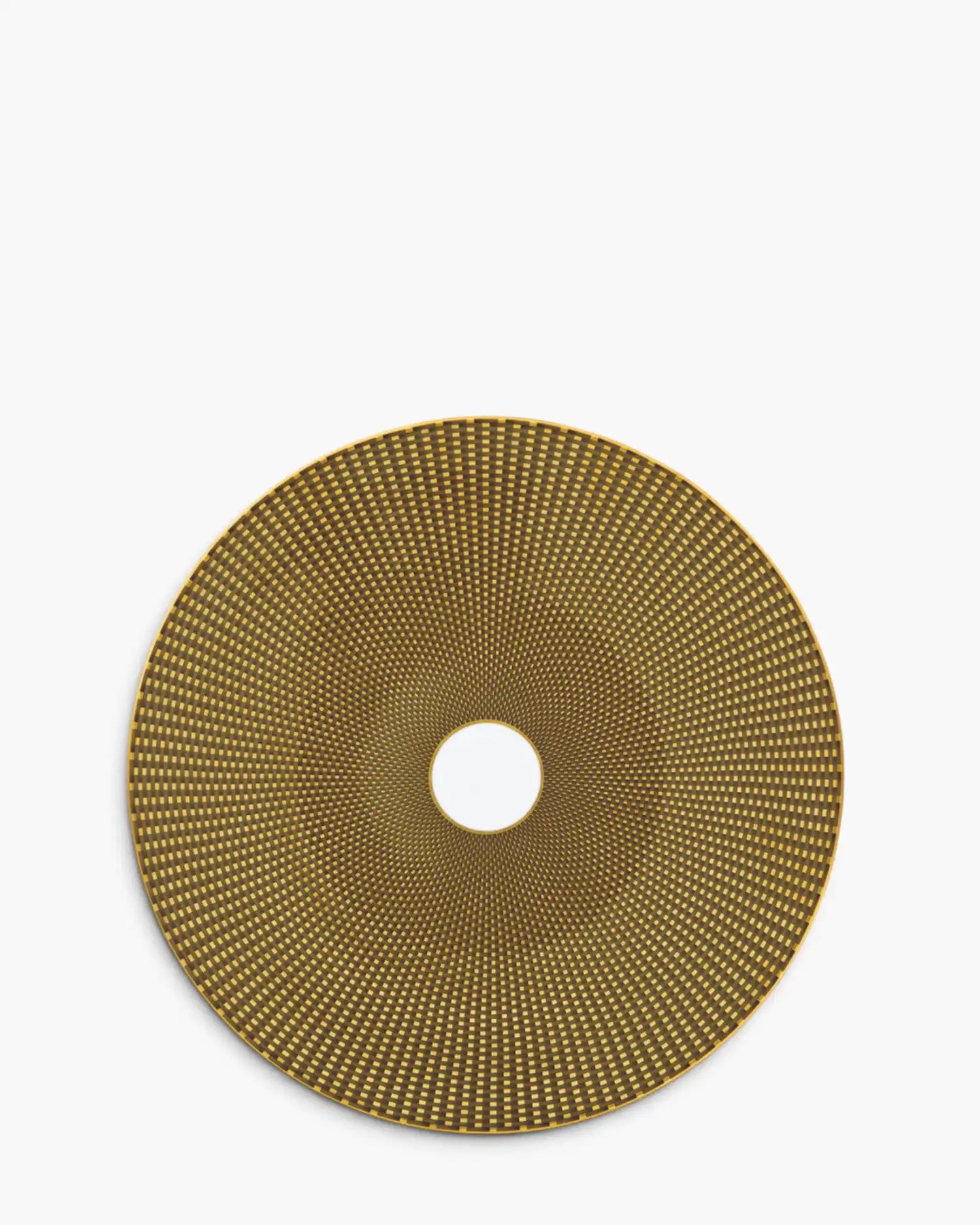 Raynaud Trésor coupe presentation plate in Limoges porcelain with coloured decoration Brown Trésor ∅ 32 cm - Buy now on ShopDecor - Discover the best products by RAYNAUD design
