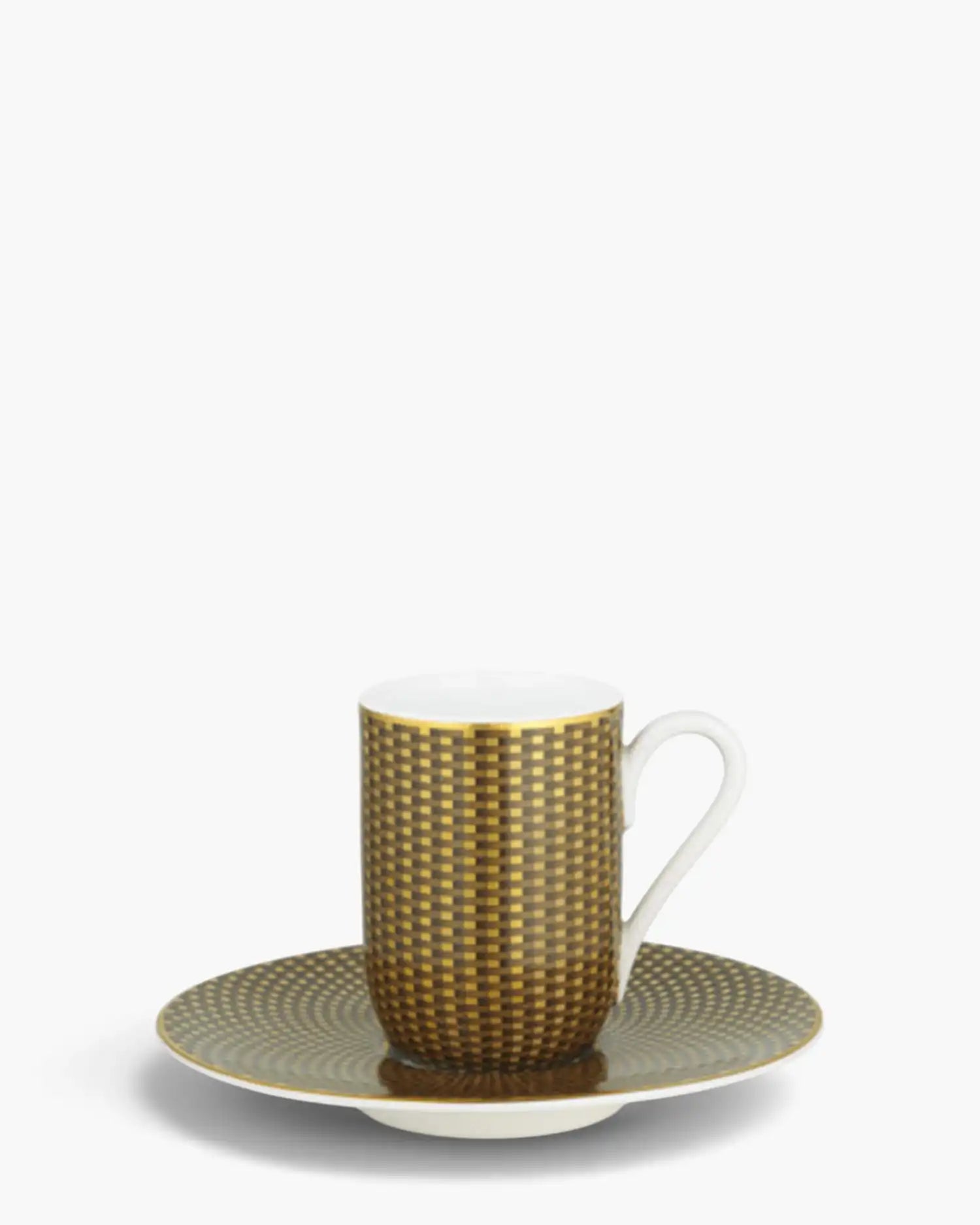 Raynaud Trésor coffee cup with saucer in Limoges porcelain with coloured decoration Brown Trésor Espresso - Buy now on ShopDecor - Discover the best products by RAYNAUD design