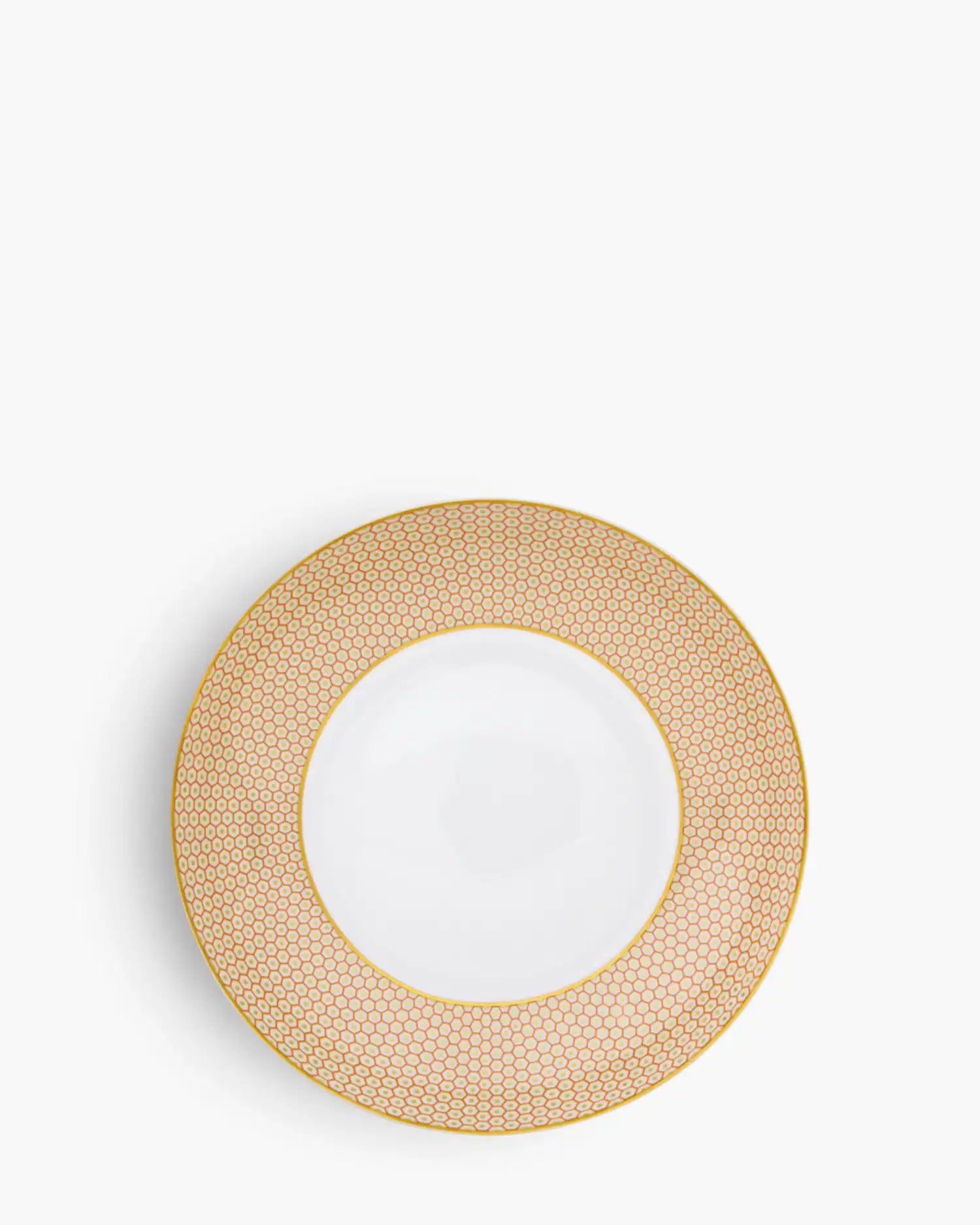 Raynaud Trésor coupe deep plate in Limoges porcelain with coloured decoration Orange Trésor ∅ 27 cm - Buy now on ShopDecor - Discover the best products by RAYNAUD design