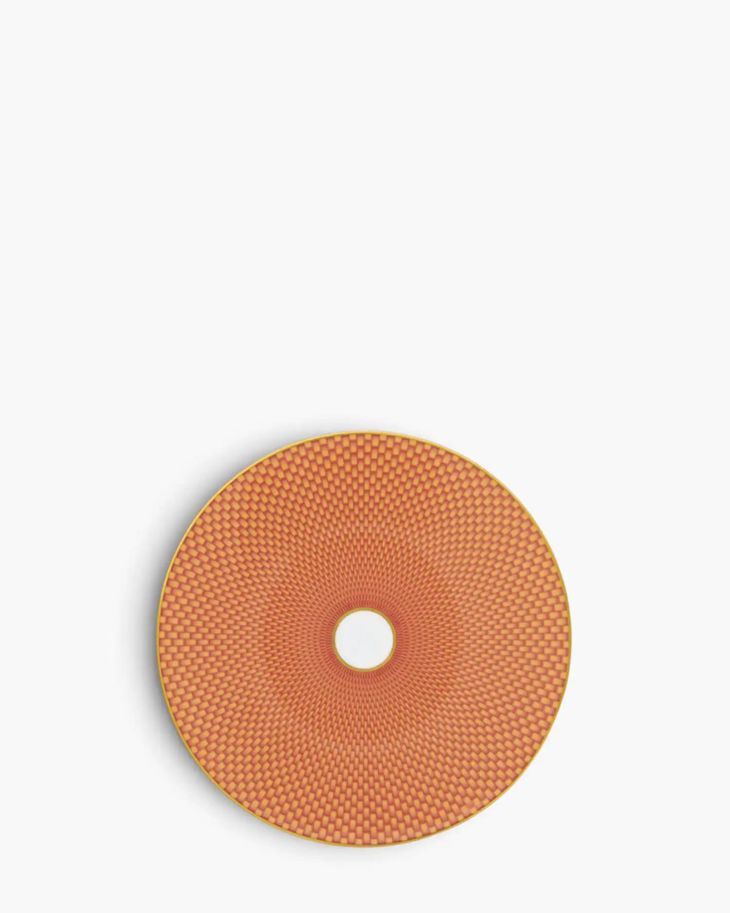 Raynaud Trésor coupe dinner plate in Limoges porcelain with coloured decoration Orange Trésor ∅ 22 cm - Buy now on ShopDecor - Discover the best products by RAYNAUD design