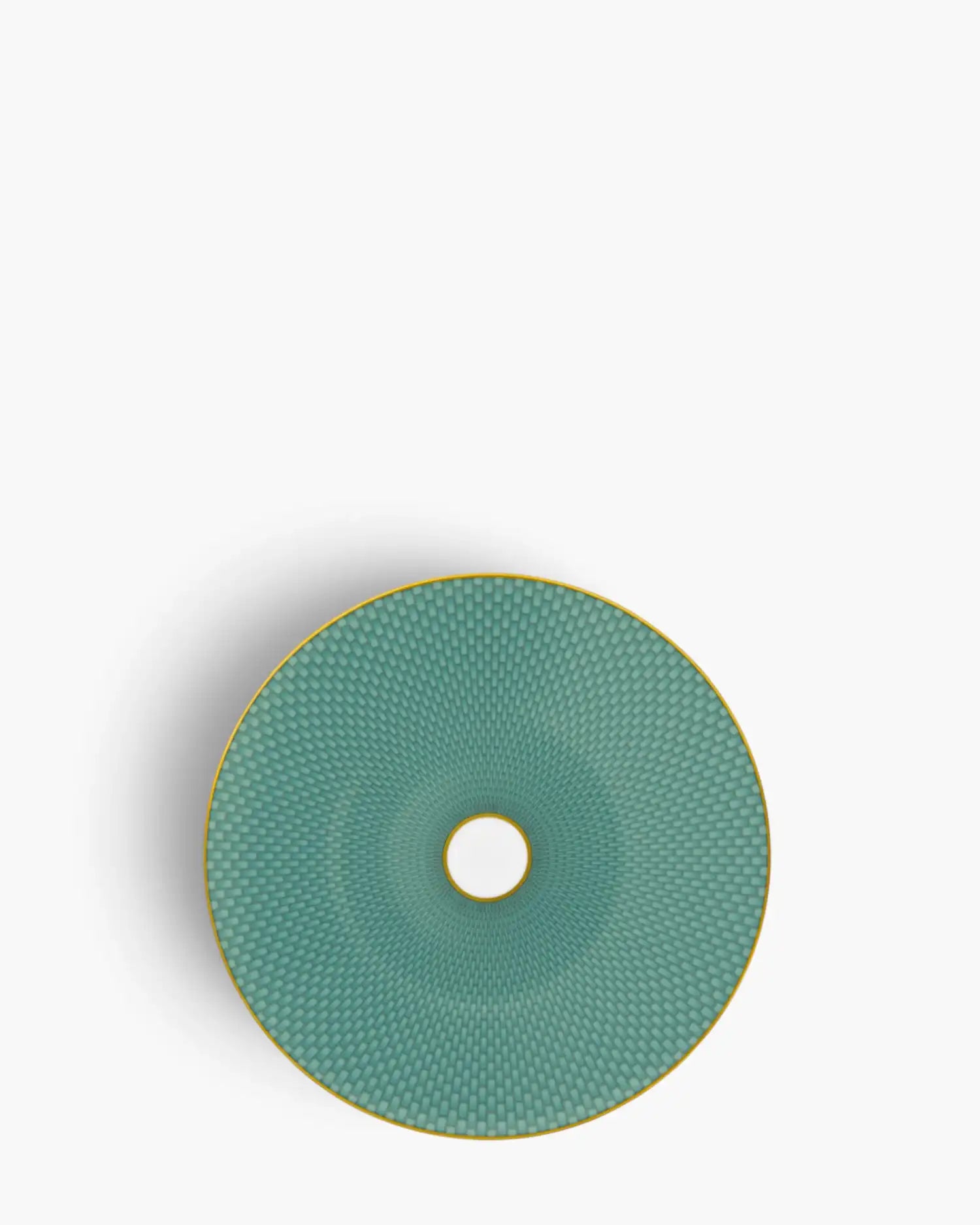 Raynaud Trésor coupe dinner plate in Limoges porcelain with coloured decoration Turquoise Trésor ∅ 22 cm - Buy now on ShopDecor - Discover the best products by RAYNAUD design