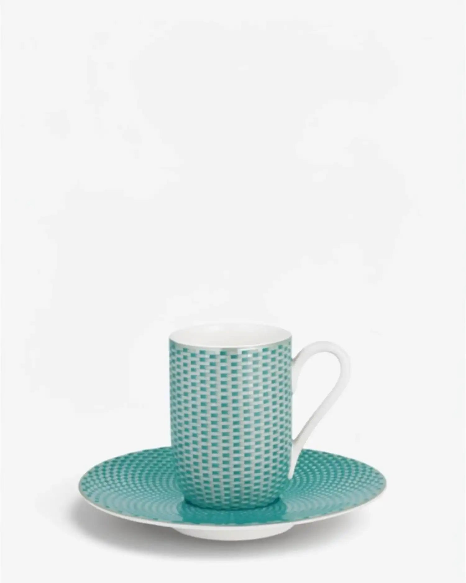 Raynaud Trésor coffee cup with saucer in Limoges porcelain with coloured decoration Turquoise Trésor Espresso - Buy now on ShopDecor - Discover the best products by RAYNAUD design