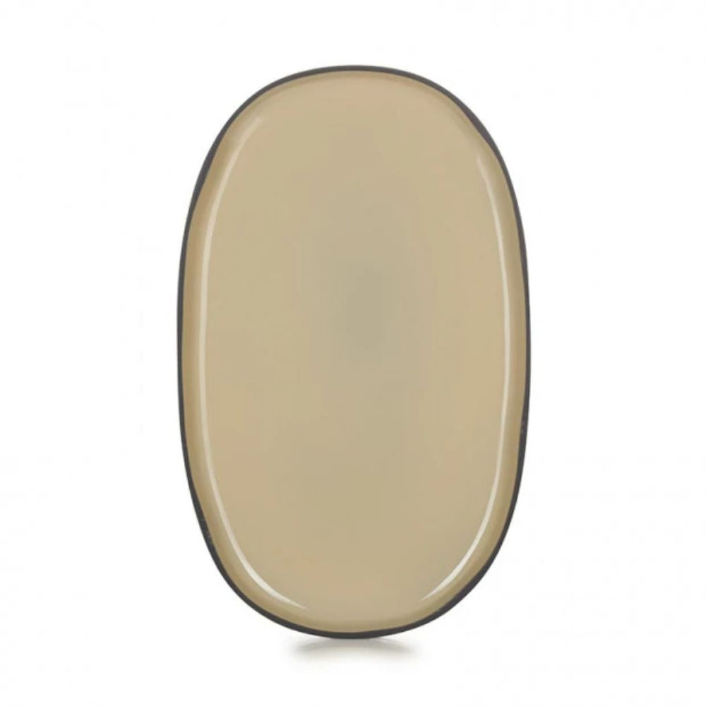 Revol Caractère oval plate 35.5x21.8 cm. - Buy now on ShopDecor - Discover the best products by REVOL design