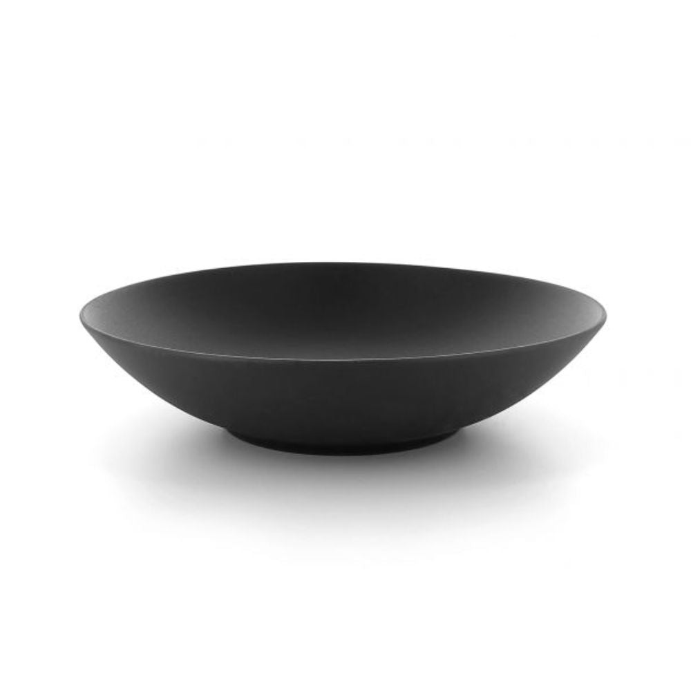 Revol Equinoxe deep coupe plate diam. 24 cm. Revol Cast iron black - Buy now on ShopDecor - Discover the best products by REVOL design