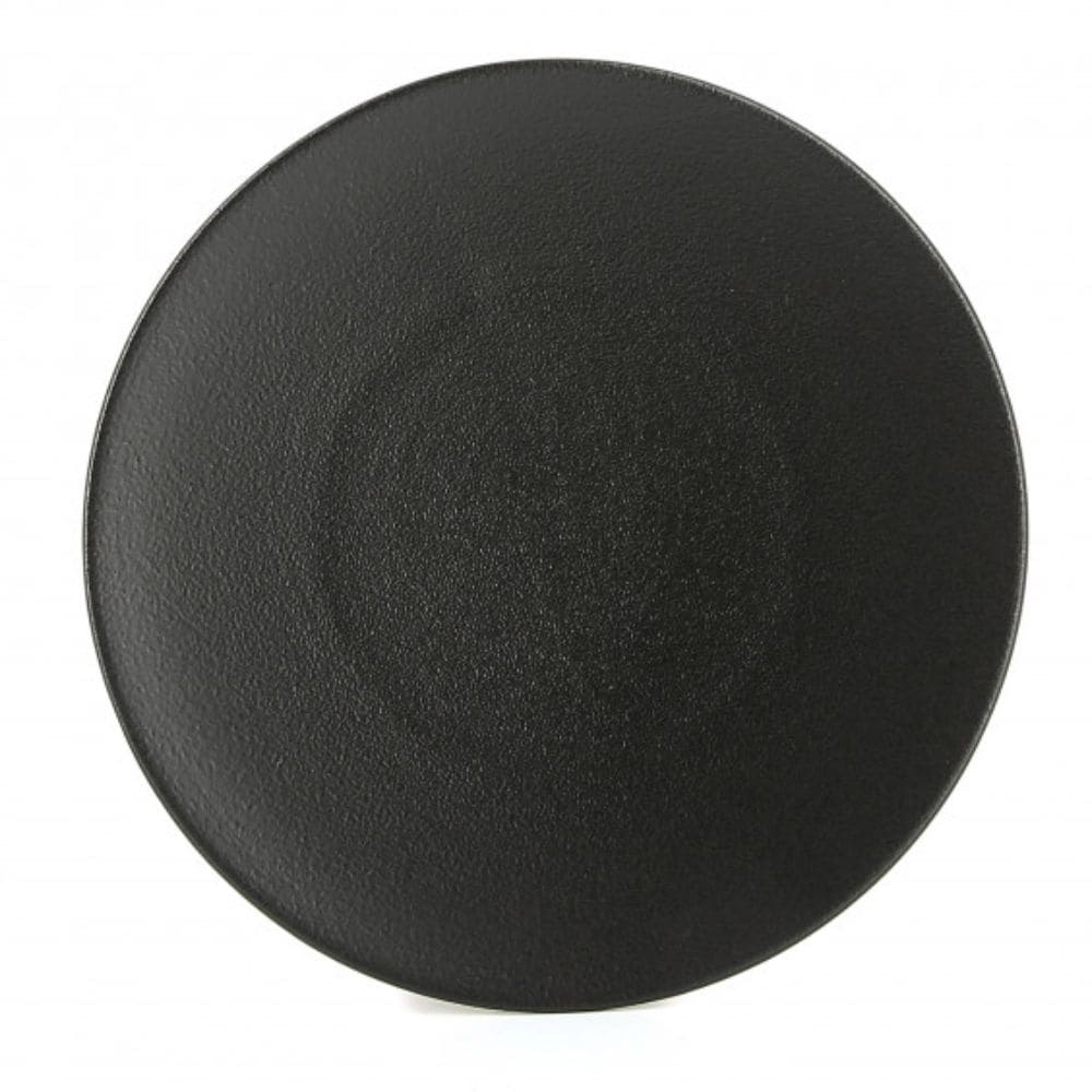 Revol Equinoxe dessert plate diam. 21.5 cm. Revol Cast iron black - Buy now on ShopDecor - Discover the best products by REVOL design