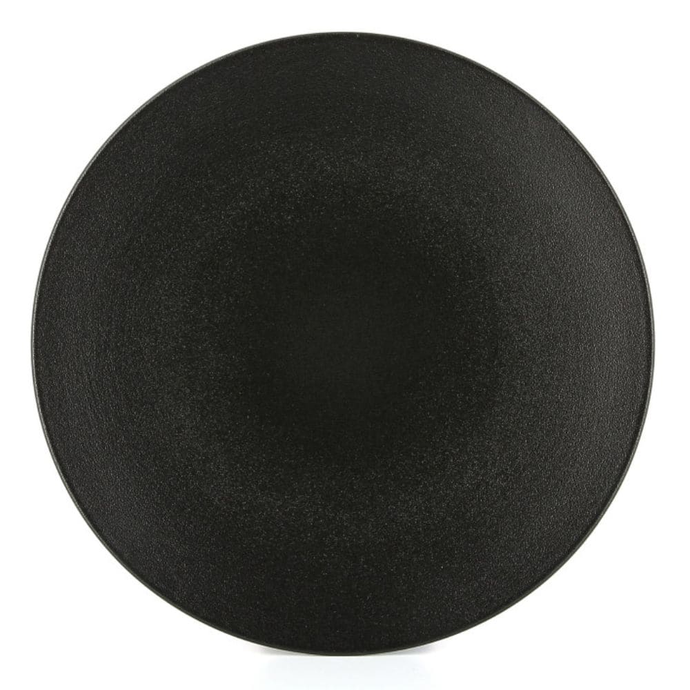 Revol Equinoxe dinner plate diam. 26 cm. Revol Cast iron black - Buy now on ShopDecor - Discover the best products by REVOL design