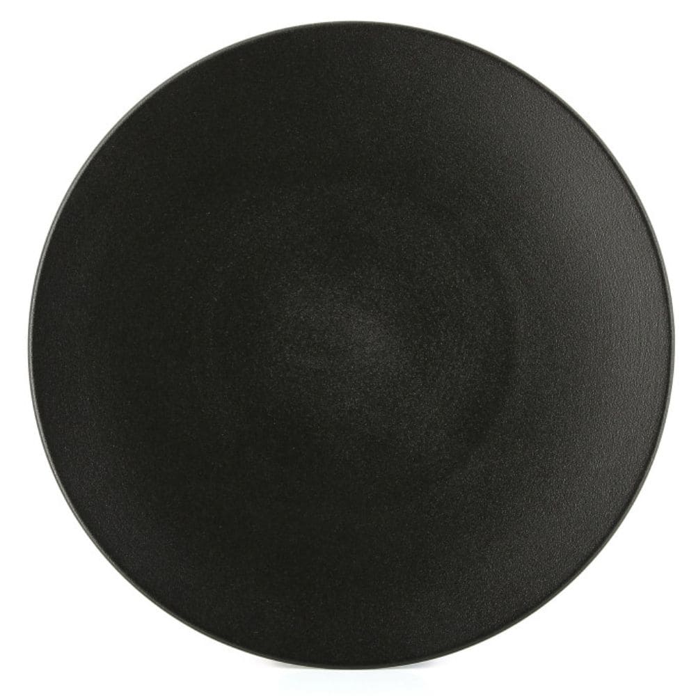 Revol Equinoxe dinner plate diam. 28 cm. Revol Cast iron black - Buy now on ShopDecor - Discover the best products by REVOL design
