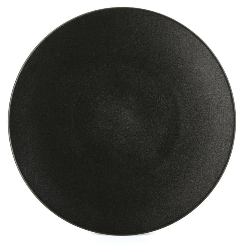 Revol Equinoxe dinner plate diam. 31.5 cm. Revol Cast iron black - Buy now on ShopDecor - Discover the best products by REVOL design