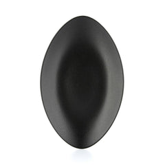 Revol Equinoxe oval plate 35x22.3 cm. Revol Cast iron black - Buy now on ShopDecor - Discover the best products by REVOL design