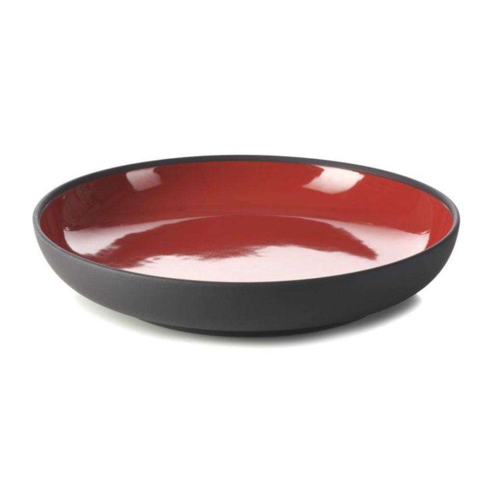 Revol Solid gourmet plate diam. 23.5 cm. Revol Red - Buy now on ShopDecor - Discover the best products by REVOL design