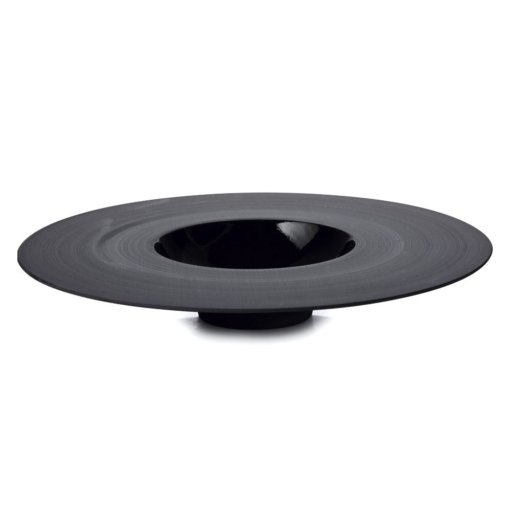 Revol Sphère Black Ink deep plate diam. 30.3 cm. - Buy now on ShopDecor - Discover the best products by REVOL design