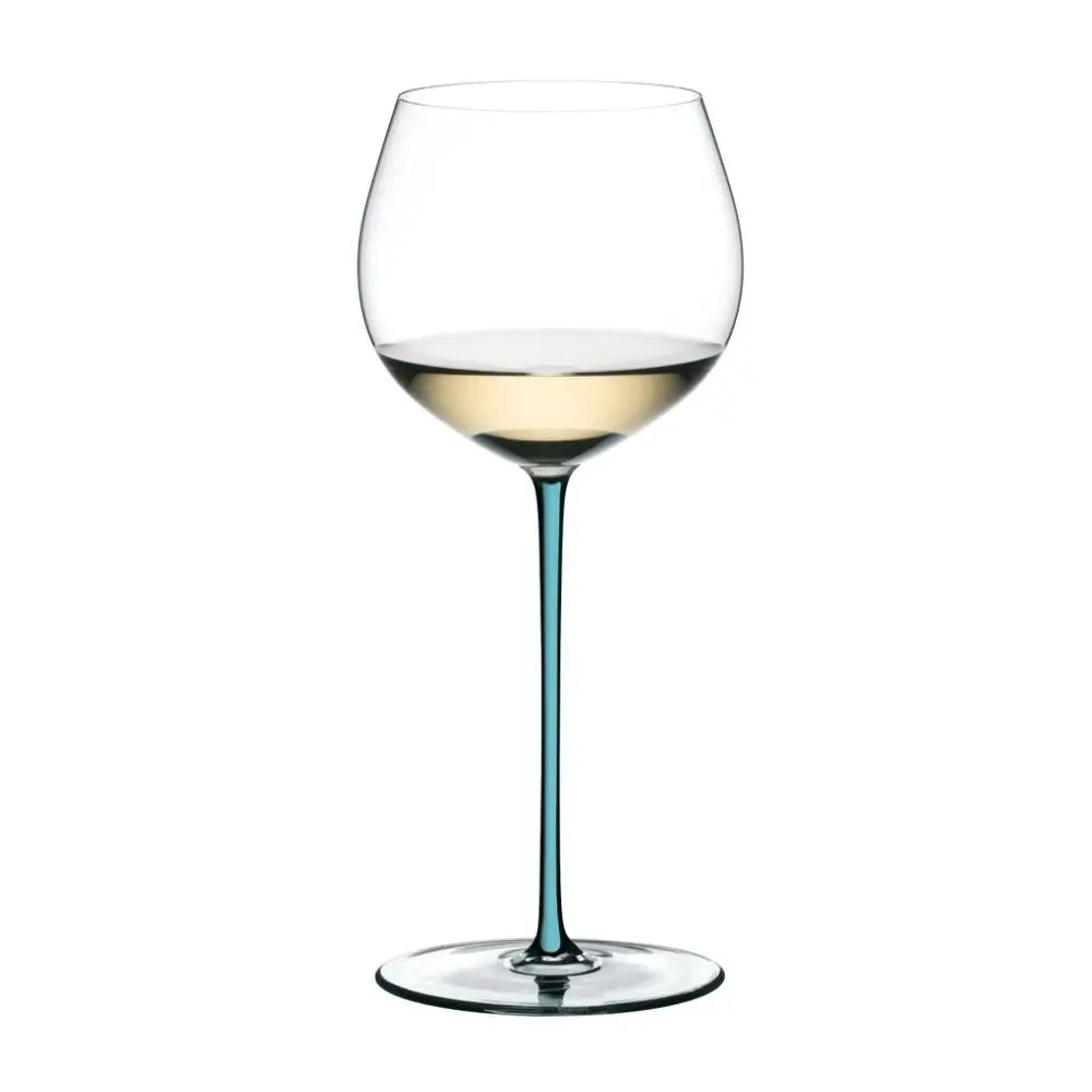 Riedel Fatto A Mano Oaked Chardonnay Riedel Turquoise - Buy now on ShopDecor - Discover the best products by RIEDEL design
