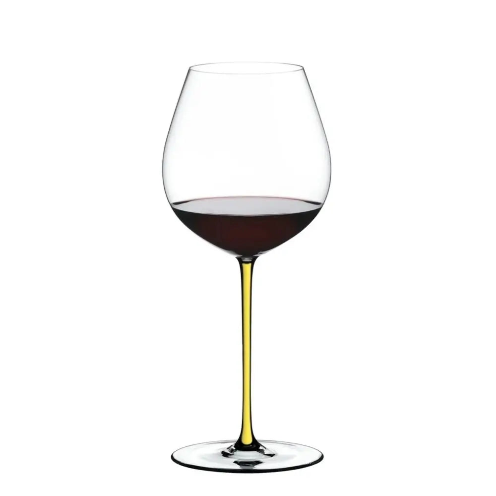 Riedel Fatto A Mano Pinot Noir Riedel Yellow - Buy now on ShopDecor - Discover the best products by RIEDEL design