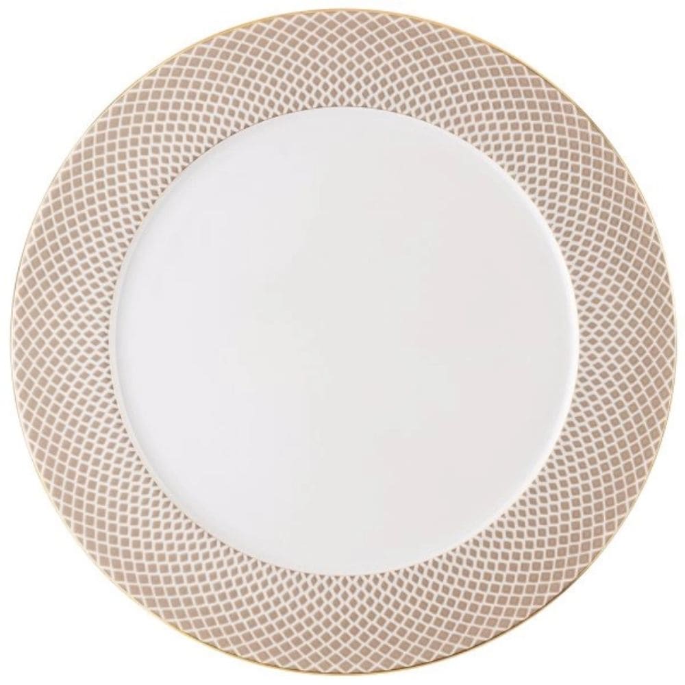 Rosenthal Francis Carreau Beige service plate diam. 33 cm - Buy now on ShopDecor - Discover the best products by ROSENTHAL design