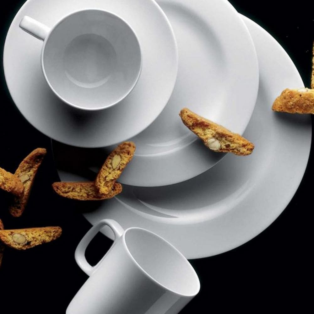Rosenthal Moon rim plate diam. 28 cm - white porcelain - Buy now on ShopDecor - Discover the best products by ROSENTHAL design