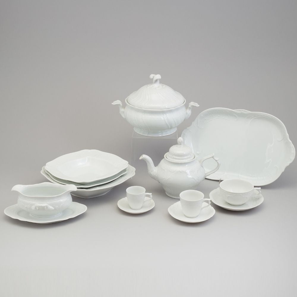 Rosenthal Sanssouci plate deep diam. 23 cm - white porcelain - Buy now on ShopDecor - Discover the best products by ROSENTHAL design