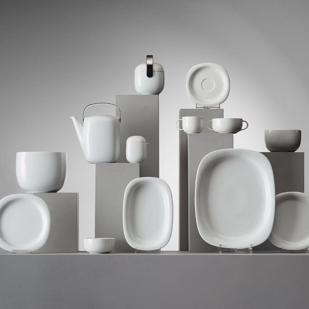 Rosenthal Suomi plate diam. 20 cm - white porcelain - Buy now on ShopDecor - Discover the best products by ROSENTHAL design