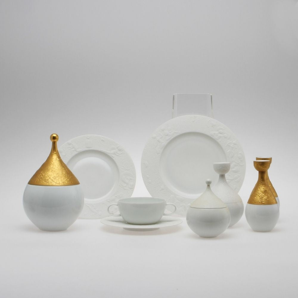 Rosenthal Zauberflöte creamsoup cup and saucer white - Buy now on ShopDecor - Discover the best products by ROSENTHAL design