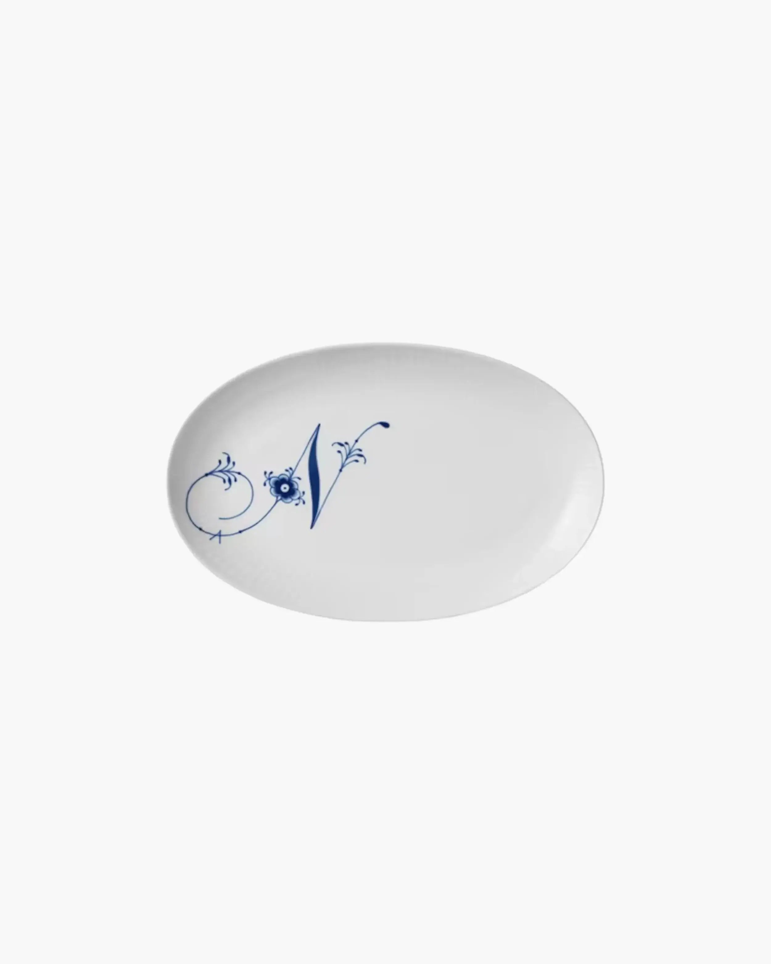 Royal Copenhagen Alphabet Collection plate 23 cm - 9.05 in N - Buy now on ShopDecor - Discover the best products by ROYAL COPENHAGEN design